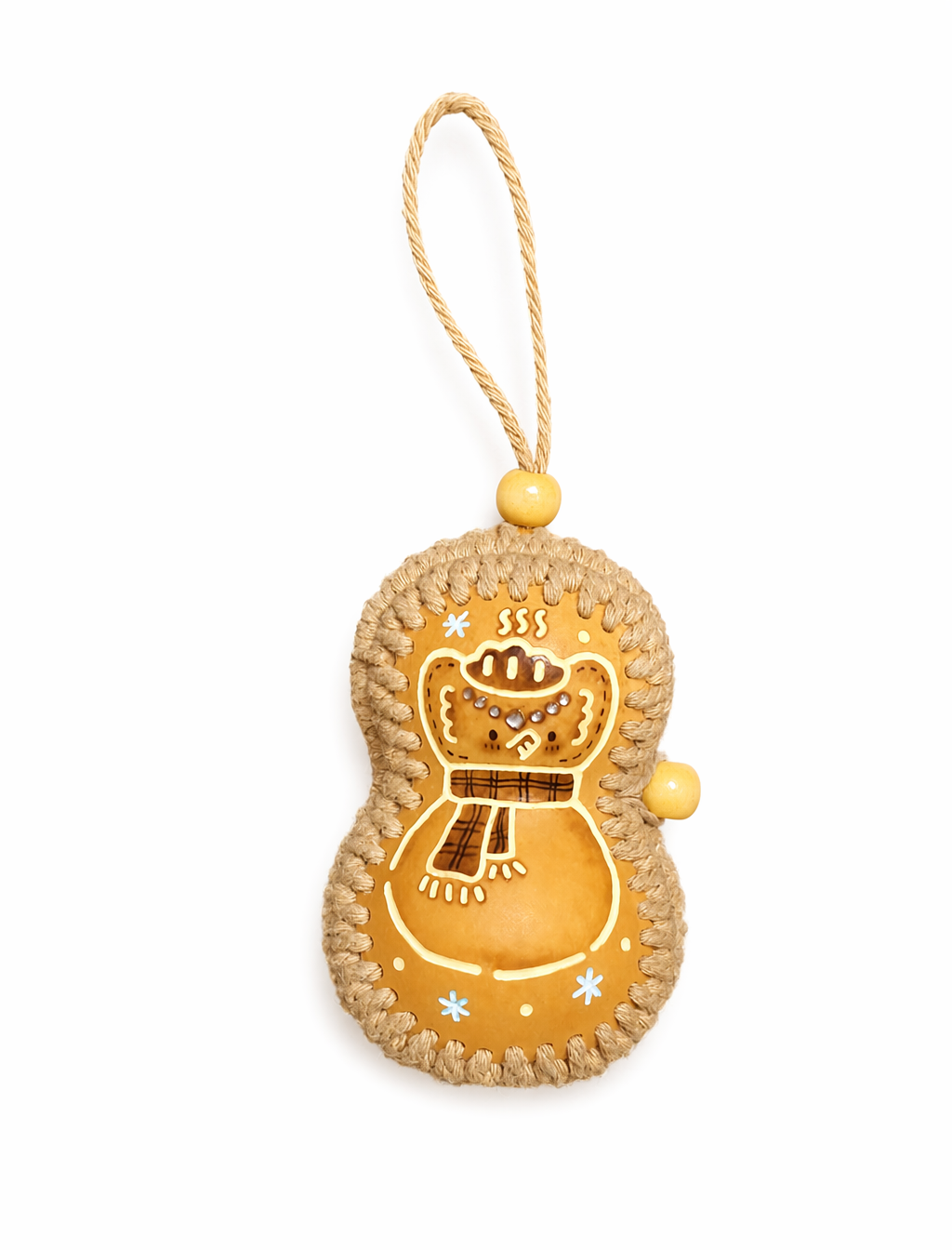 Snowman Elephant Gourd Locket