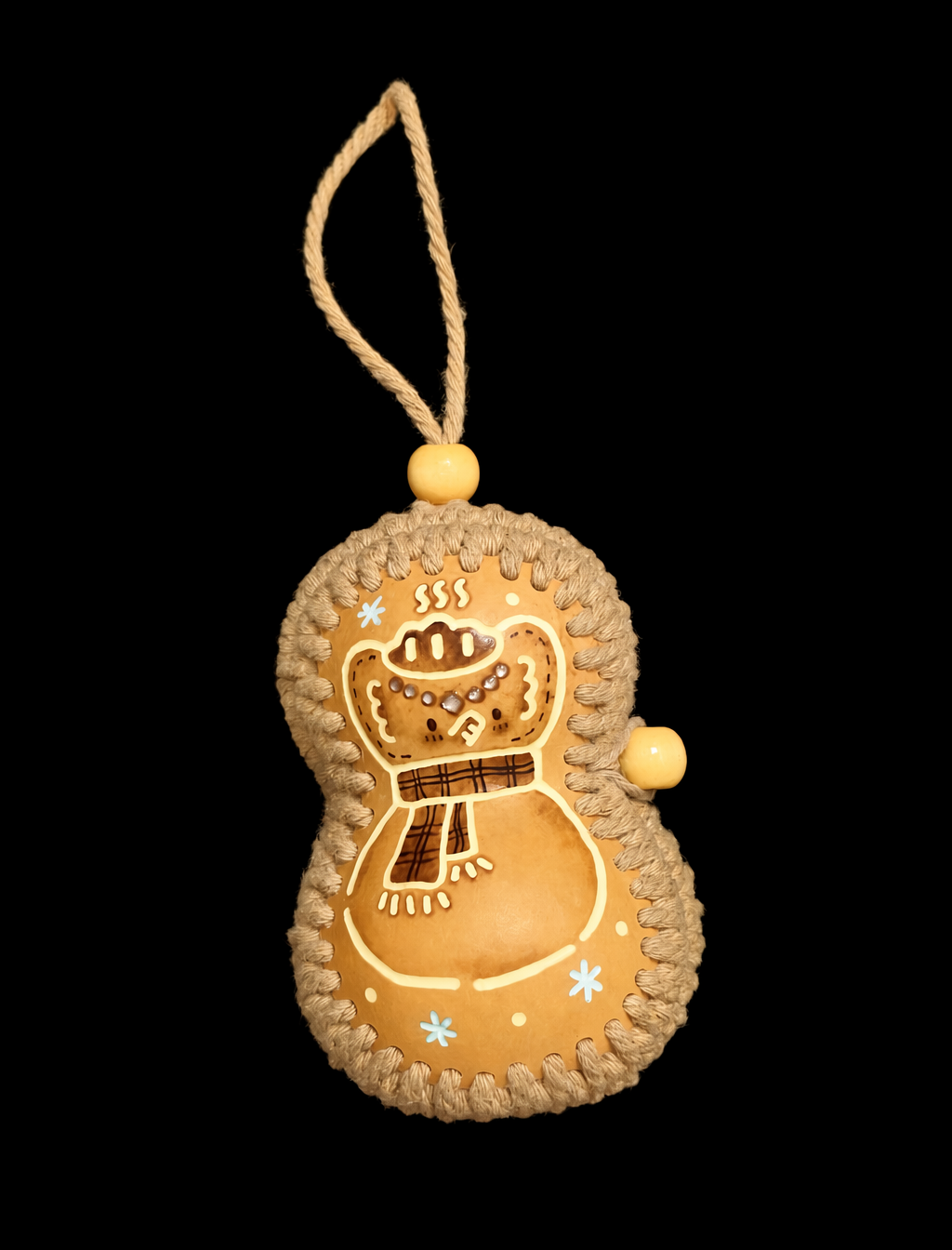 Snowman Elephant Gourd Locket