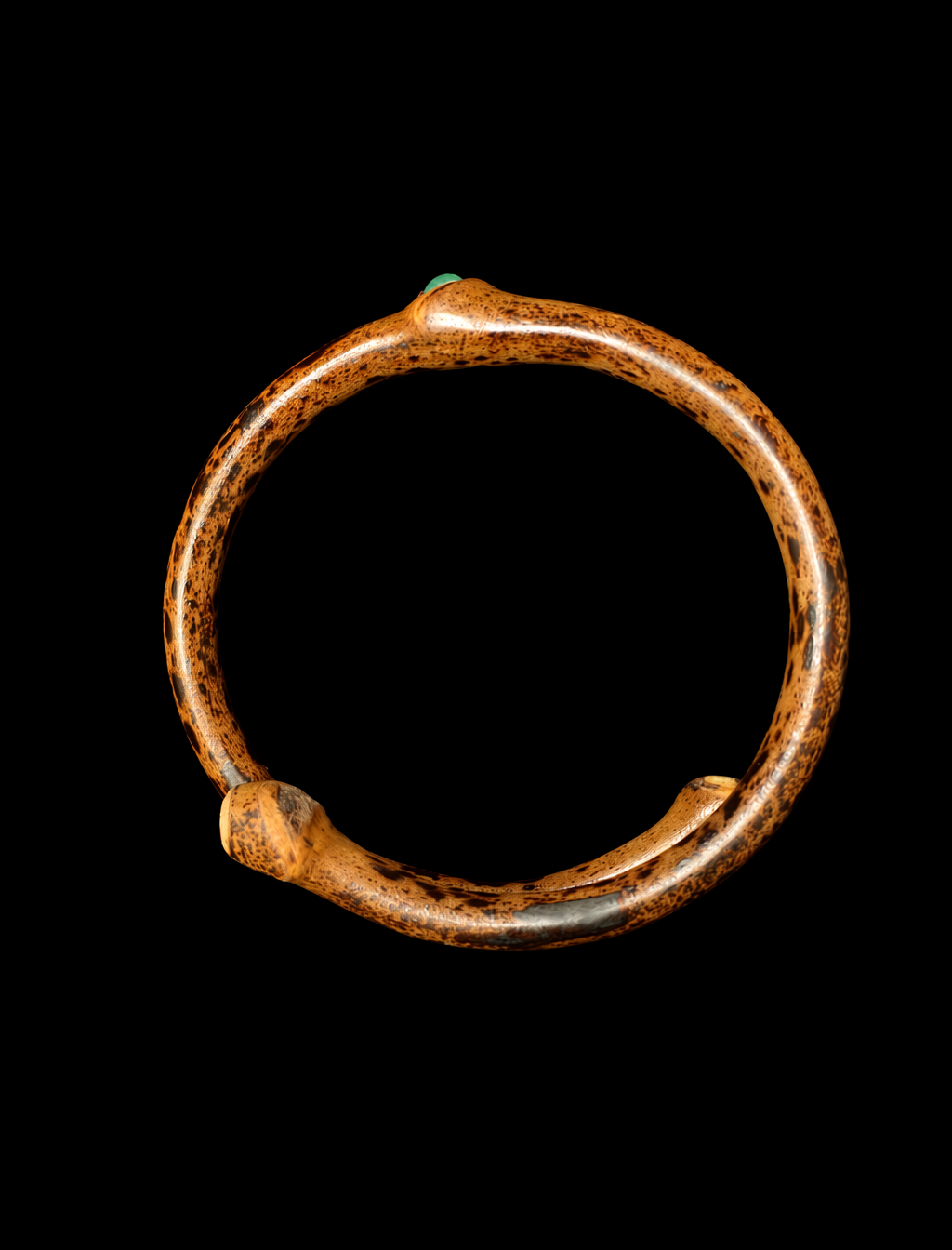 Leopard Bypass-Smilax Vine Bangle